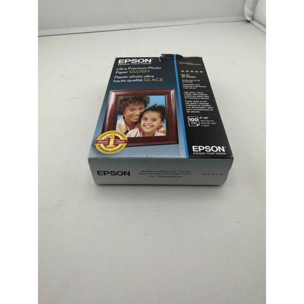 NEW Sealed Epson Ultra Premium Photo Paper | Glossy 4x6 100 Sheets | S042174